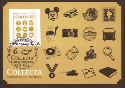 POŠTA SLOVENIJE NA SEJMU COLLECTA 2012   